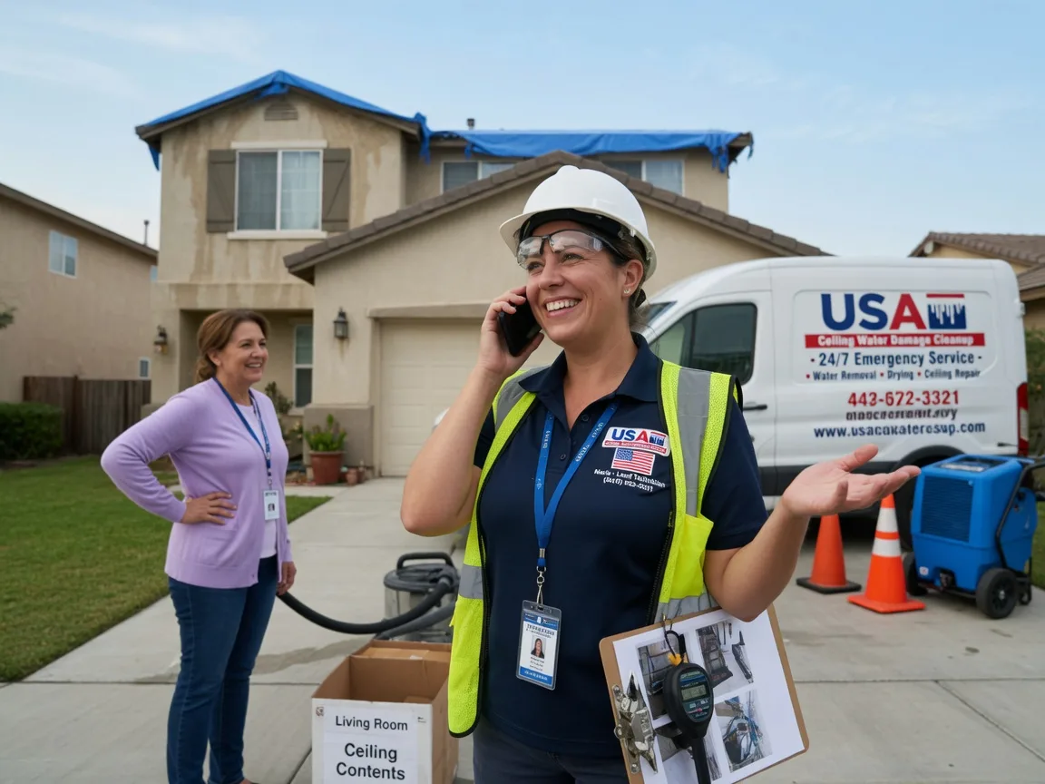 Ceiling Water Damage Restoration Blanford, IN FAQs